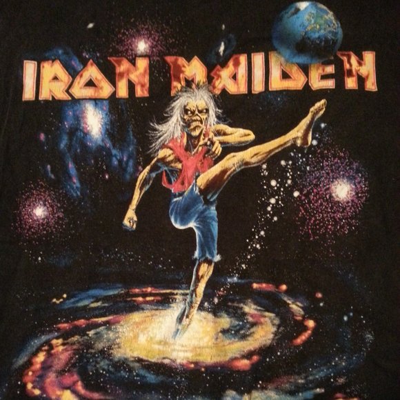 IRON MAIDEN CONCERT TOUR SHIRT - Picture 1 of 5